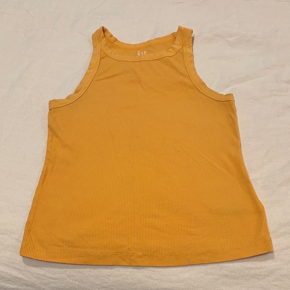 GAP Women's Mustard Tank Top